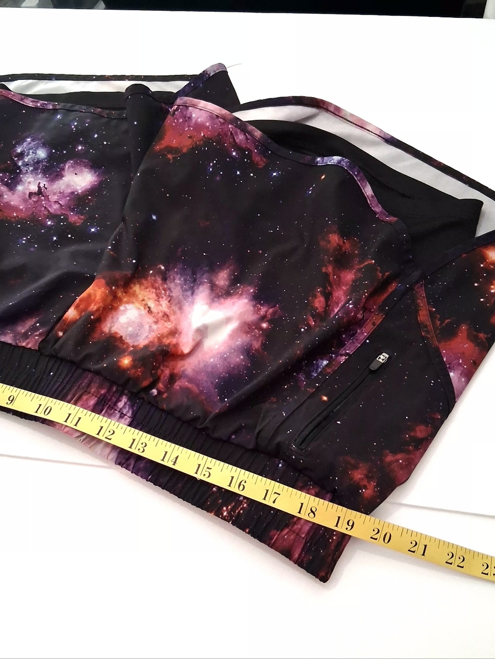 AVIA Galaxy Print Athletic Shorts Size XXL (20) With Pockets - Picture 5 of 9